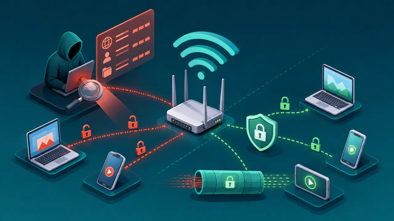 Aynı Wi-Fi Ağındaki Biri Trafiğinizi Görebilir mi