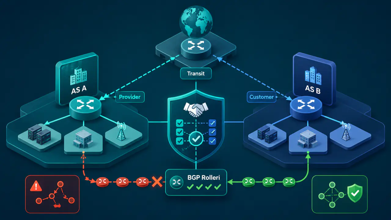 BGP Rolleri Rota Sızıntısı Riskini Nasıl Azaltır