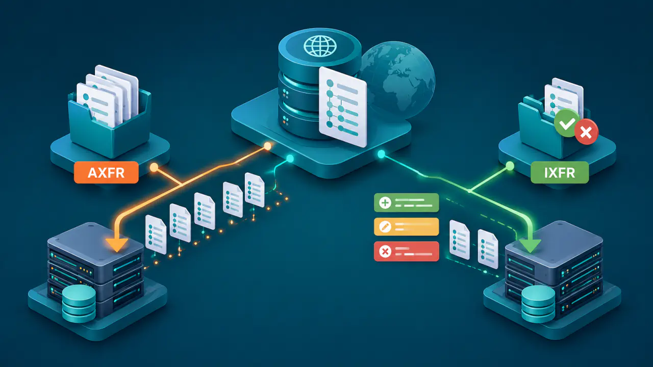 DNS Bölge Aktarımı Nedir? AXFR ve IXFR Nasıl Çalışır