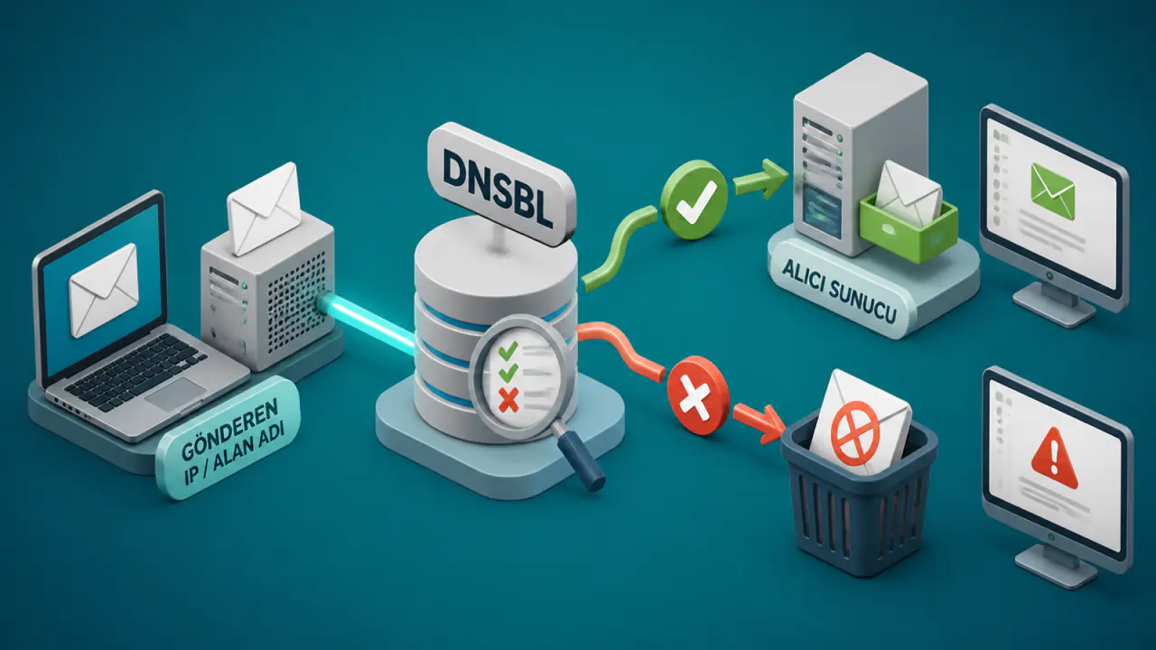 E-posta Kara Listesi (DNSBL) Nedir