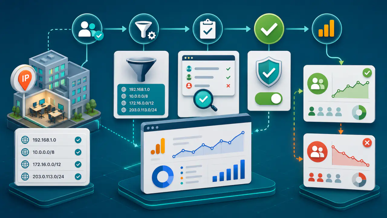 Google Analytics'te IP Adresiyle Dahili Trafiği Filtreleme