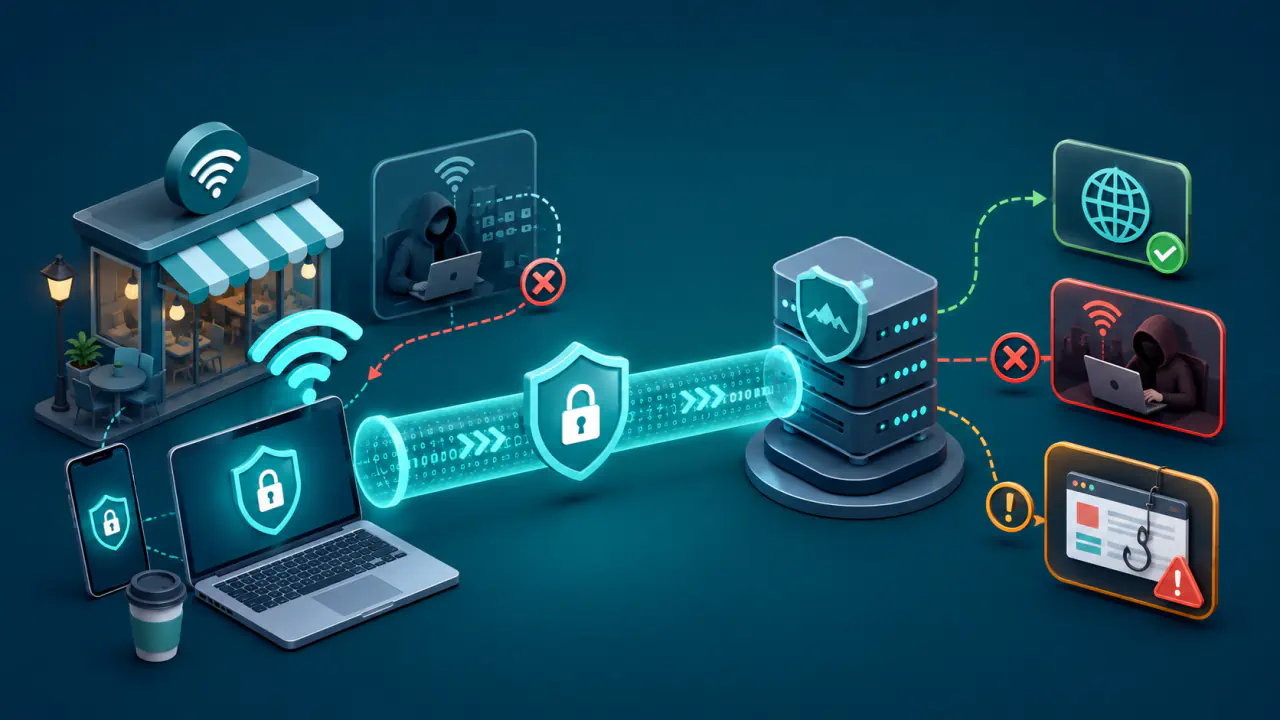 Halka Açık Wi-Fi Ağlarında VPN Ne Sağlar