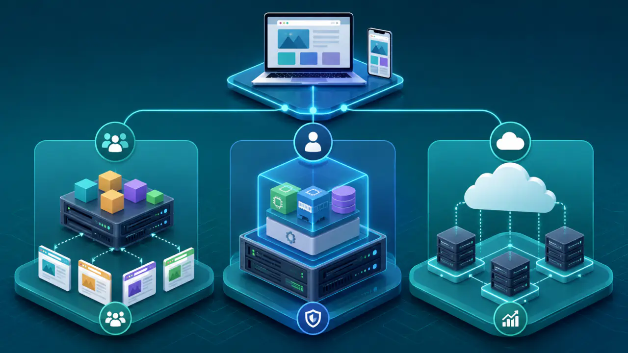 Hosting Nedir? Paylaşımlı Hosting, VPS ve Bulut Farkları
