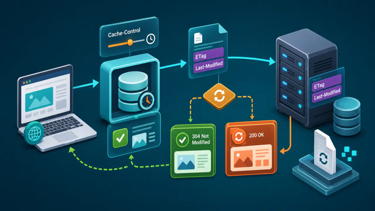 HTTP Önbellekleme: Cache-Control ve ETag Nasıl Çalışır