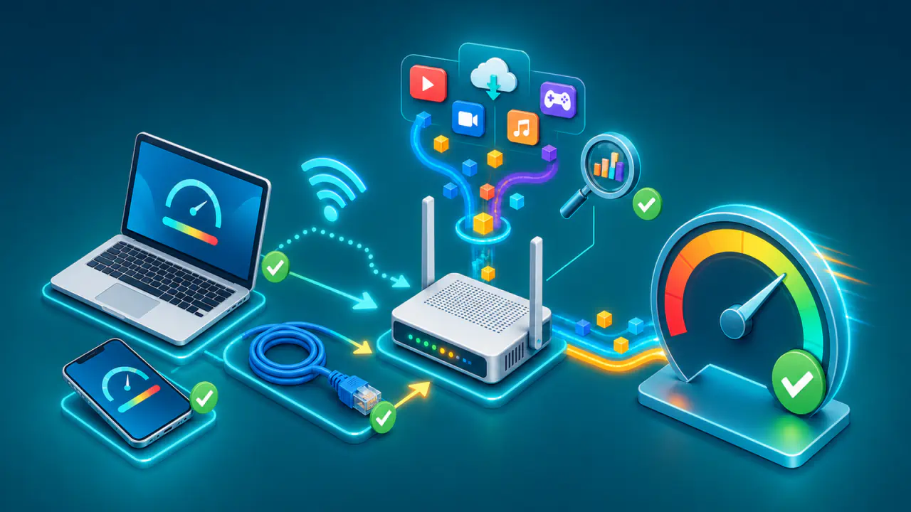 İnternet Hızı Düşükse Önce Neler Kontrol Edilir