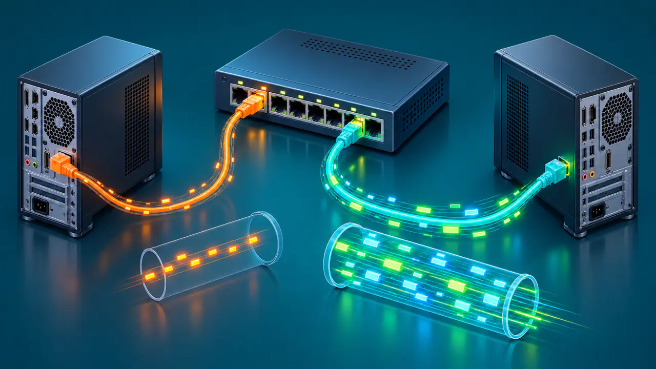 Kablolu Bağlantı Neden 100 Mbps veya 1 Gbps Olur