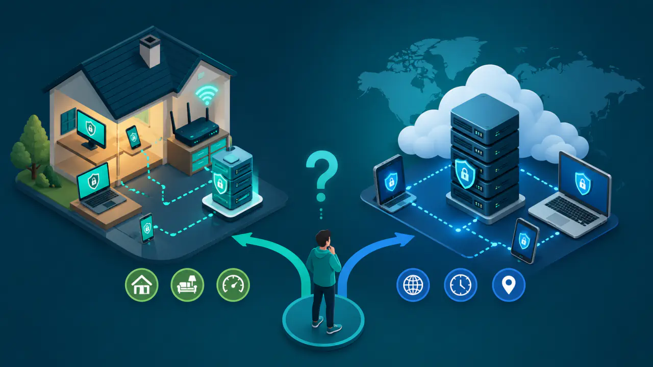 Kendi VPN Sunucusu İçin Ev Ağı mı VPS mi