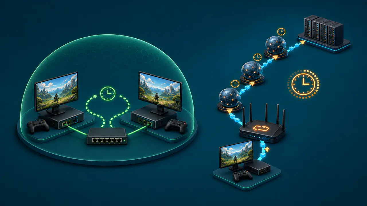 LAN Oyunu ile İnternet Üzerinden Oyun Arasındaki Farklar