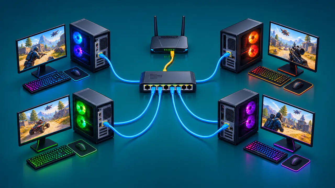LAN Party Ağı Nasıl Kurulur