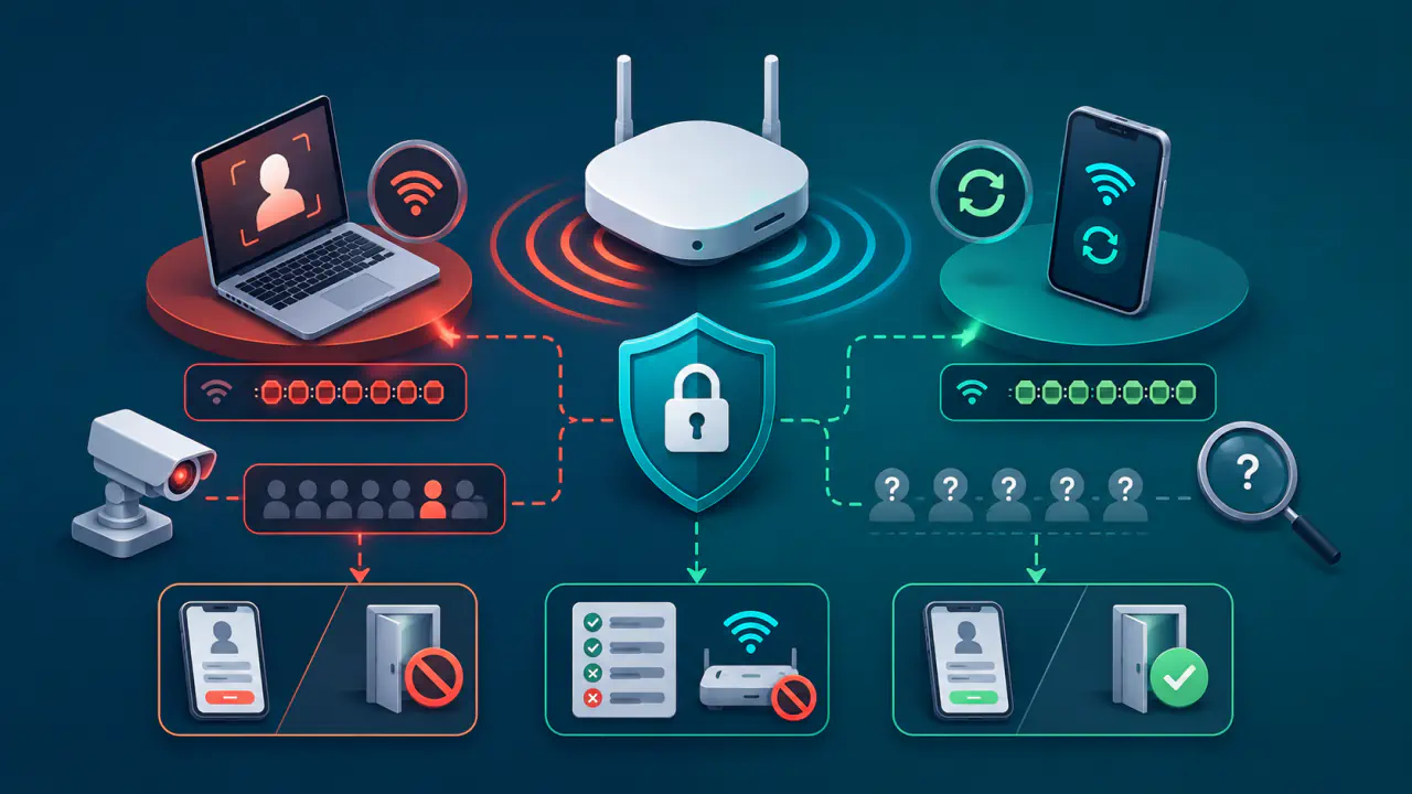 MAC Adresi Rastgeleleştirme Wi-Fi Gizliliğini Nasıl Etkiler
