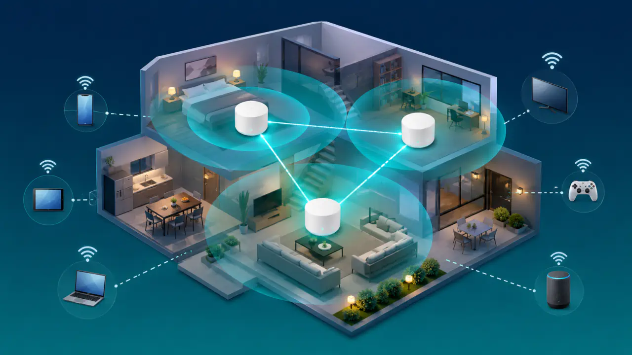 Mesh Wi-Fi Sistemi Nedir ve Nasıl Çalışır