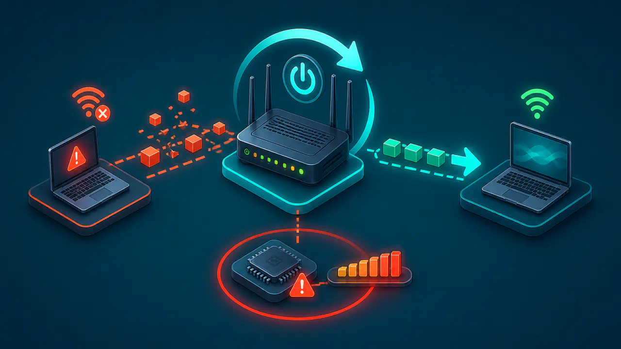 Modem veya Yönlendiriciyi Yeniden Başlatmak Ne İşe Yarar