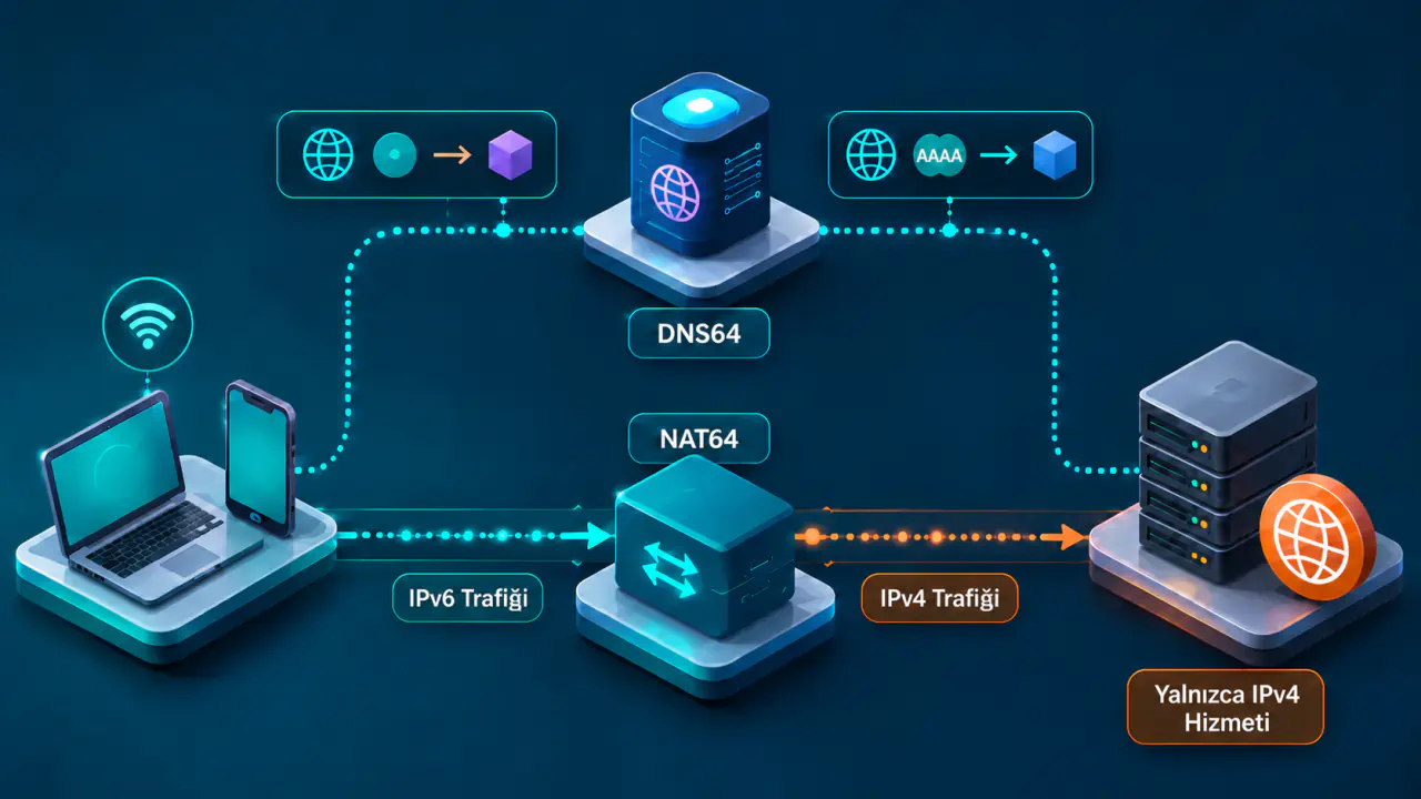 NAT64 ve DNS64 Nedir, Birlikte Nasıl Çalışır