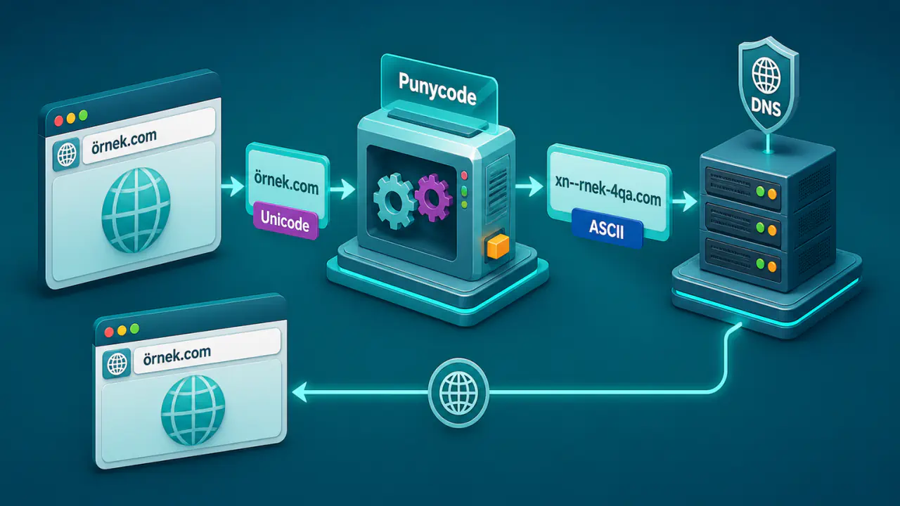 Punycode Nedir? Türkçe Karakterli Alan Adları Nasıl Çalışır