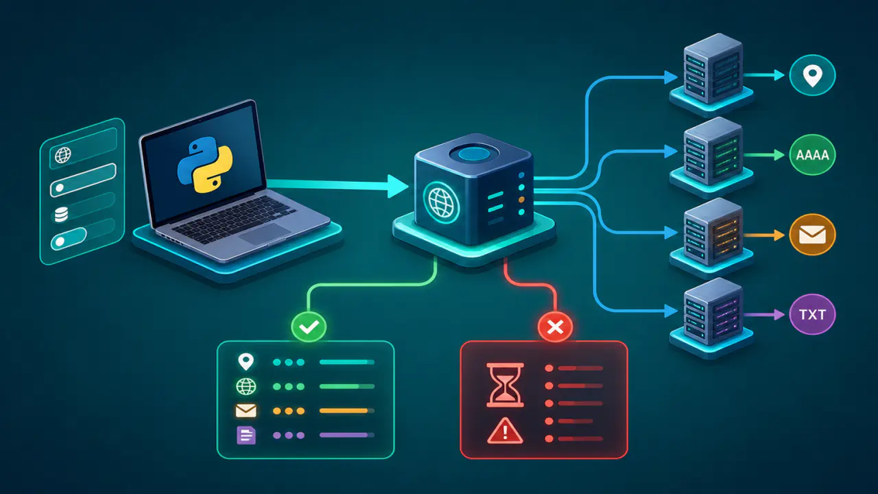 Python'da dnspython ile DNS Sorgulama Nasıl Yapılandırılır