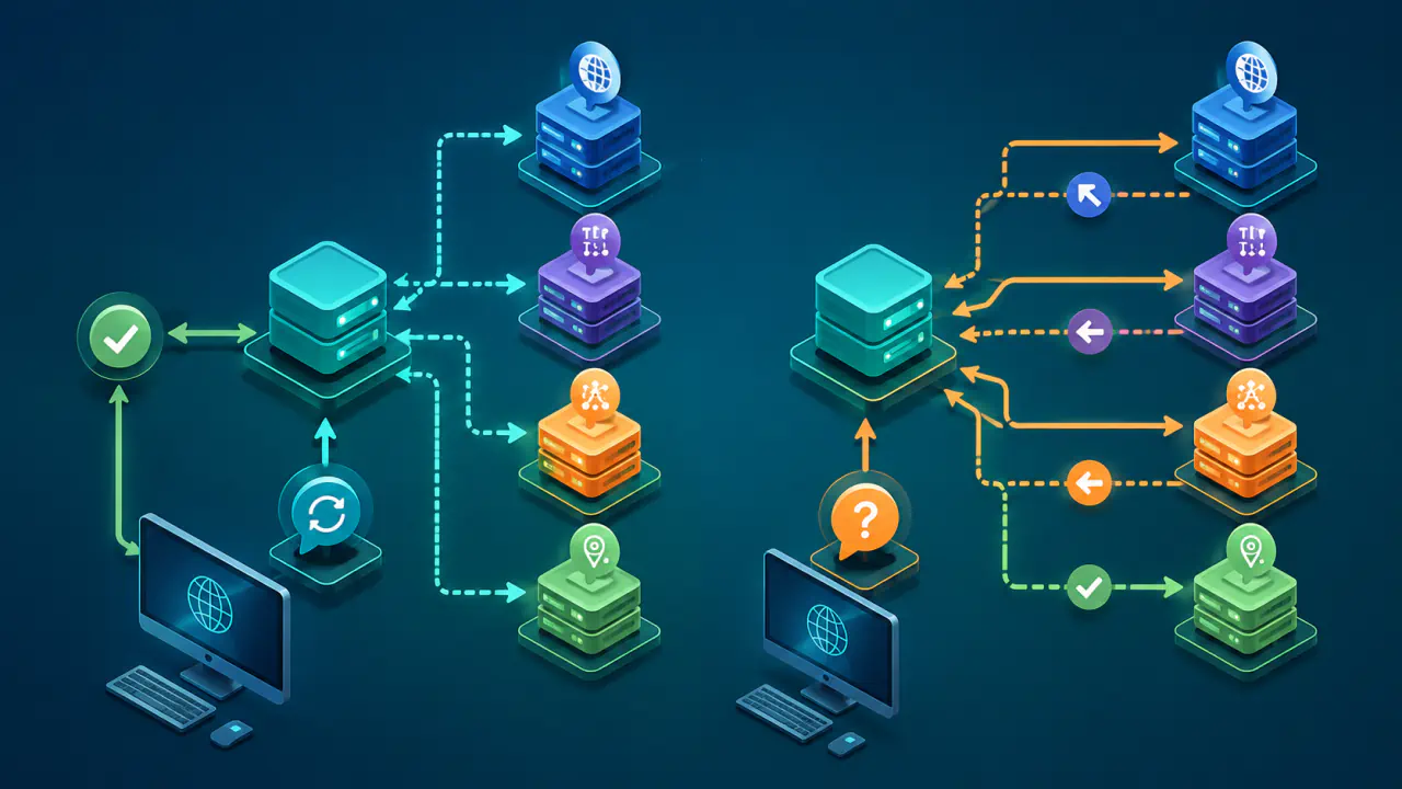 Recursive ve Iterative DNS Sorguları Arasındaki Farklar