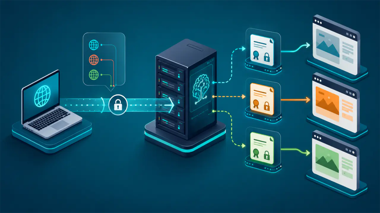 SNI Nedir ve Aynı IP Adresinde Sertifika Nasıl Seçilir