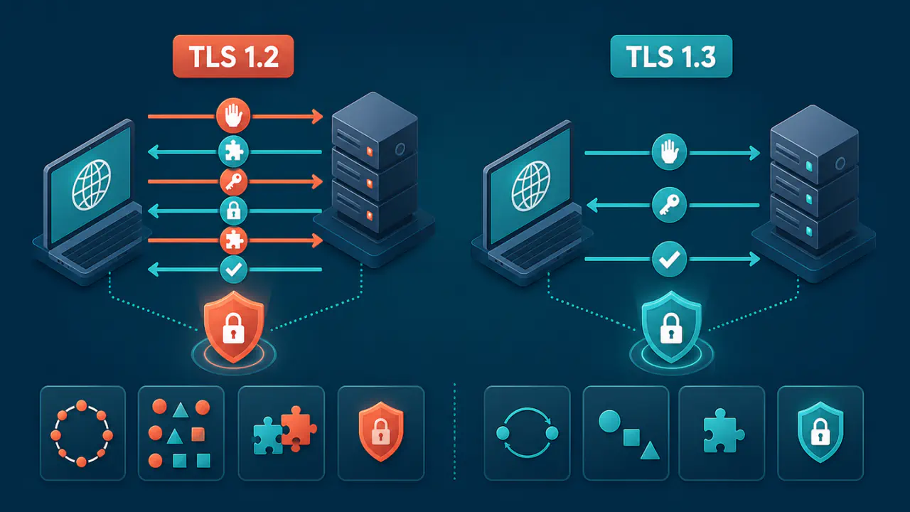 TLS 1.2 ve TLS 1.3 Arasındaki Farklar Nelerdir
