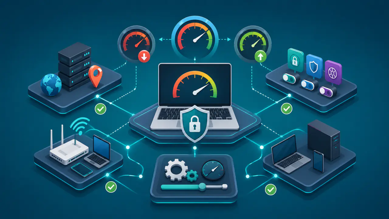 VPN Kullanırken Hız Düşerse Ne Yapılmalı