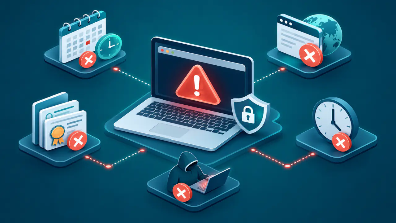 Web Sitesinde Sertifika Uyarısı Neden Görülür