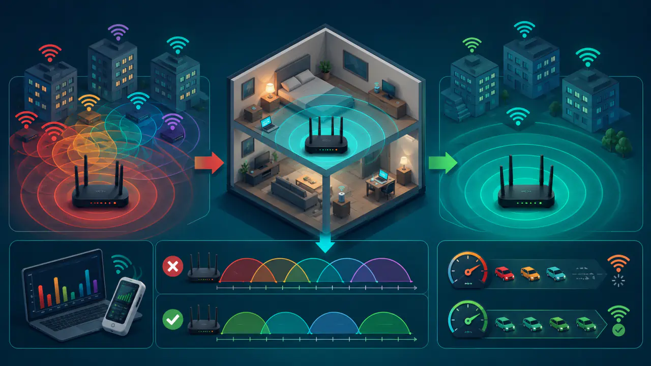 Wi-Fi Kanalı Nasıl Seçilir ve Parazit Nasıl Azaltılır
