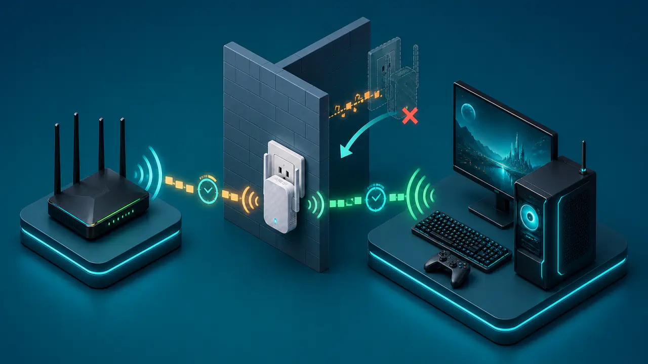 Wi-Fi Menzil Genişletici Oyun Gecikmesini Nasıl Etkiler