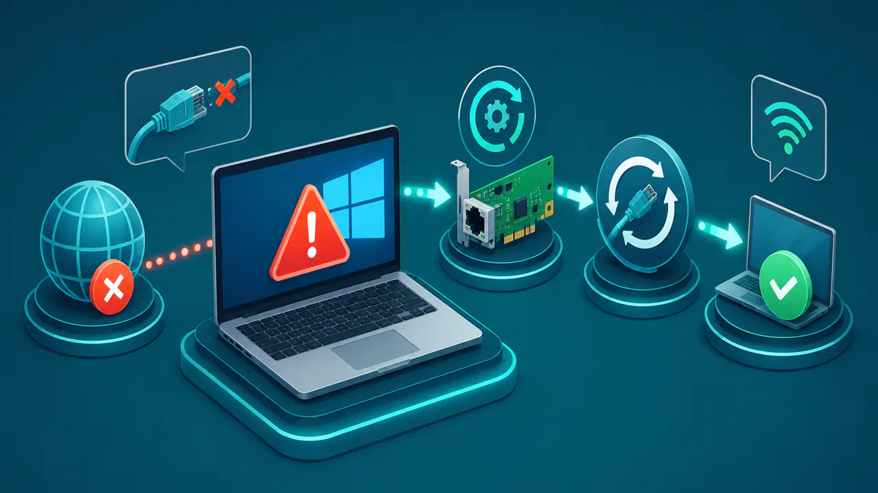 Windows'ta Geçersiz IP Yapılandırma Hatası Nasıl Çözülür