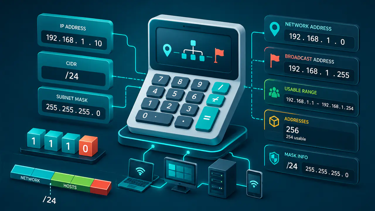 IP Subnet Hesaplayıcı
